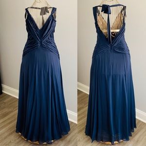 BCBG Navy Blue Long Dress ✨